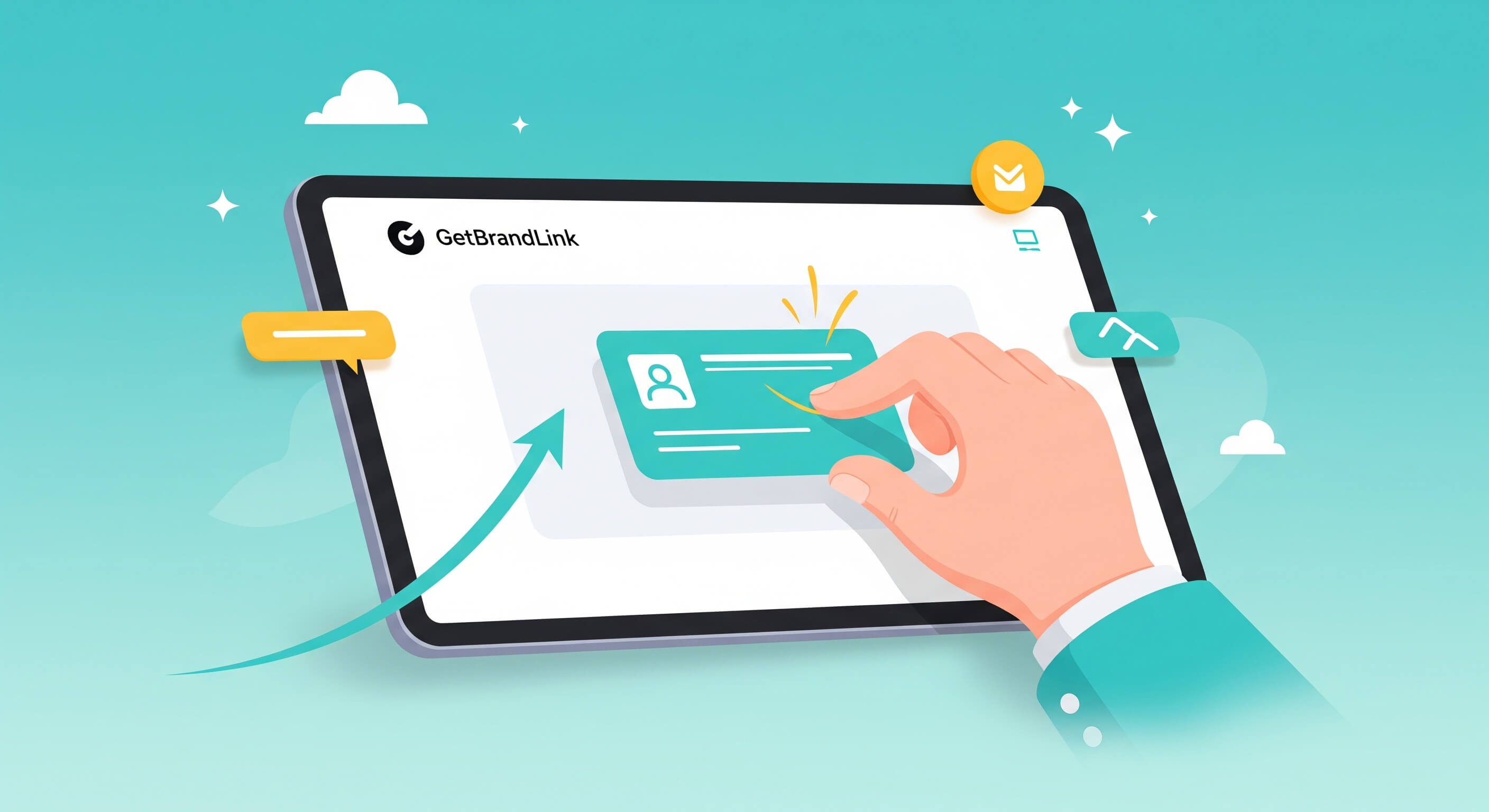 Creating Your Get Brand Link Account & First Digital vCard!